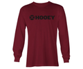HOOey Lock up (Cranberry) - Men's Long Sleeve Shirts (Closeout)