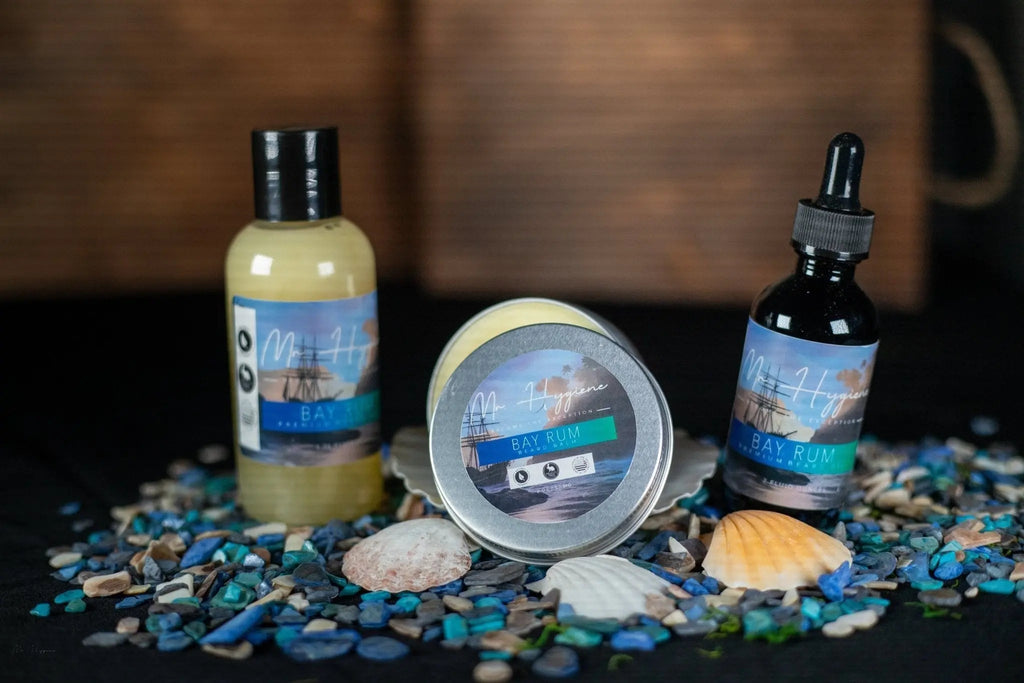 Bay Rum Mens Beard Kit – Bold Scent, Full Grooming Set