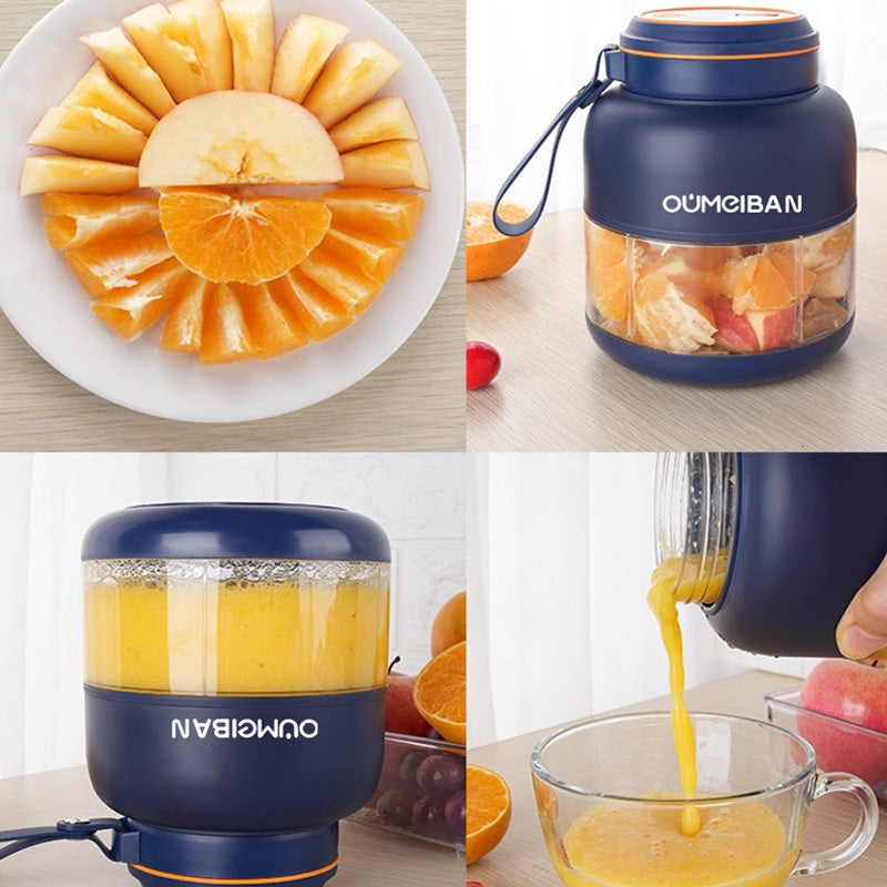 Portable Wireless Electric Juicer Cup 800ml 180W USB