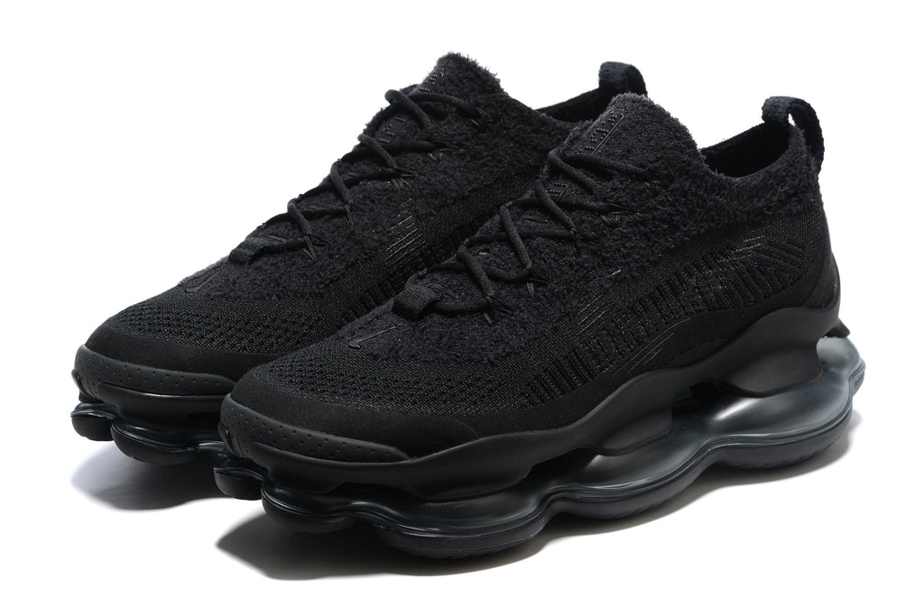 Nike Air Max Scorpion Triple Black - Women's Futuristic Sneakers