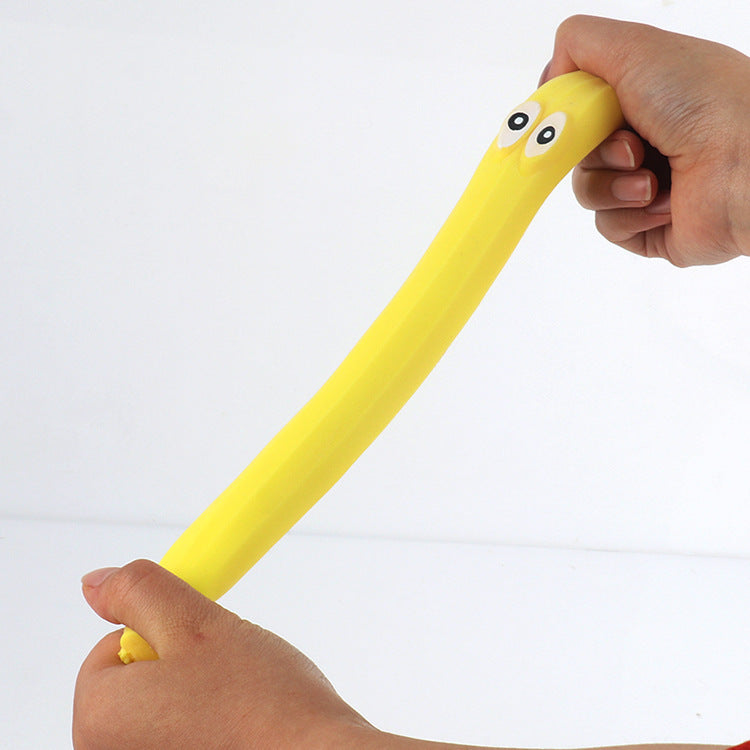 Banana Squishy Squeeze Toy – Creative Decompression Stress Relief Toy