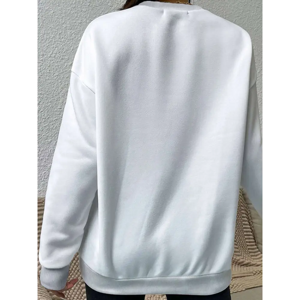 Black Leopard Number 14 Crew Neck Sweatshirt
