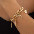 Boho Conch Dolphin Starfish Choker Necklace Bracelet Set