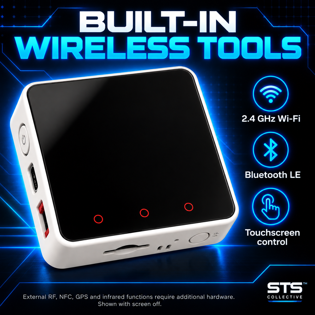M5Stack Core2 Bruce Wireless Research Tool | Touchscreen & Preinstalled Firmware