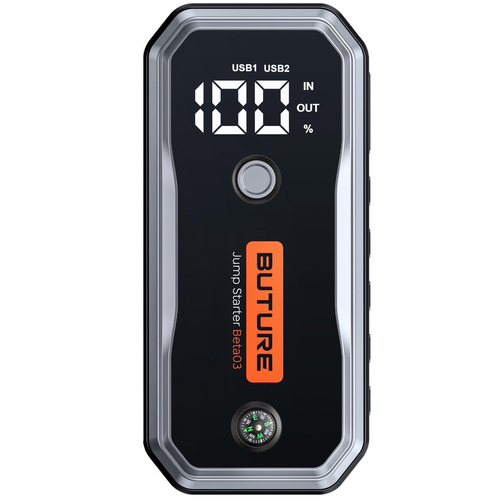 Buture Beta03 Car Battery Jump Starter 5000A丨400 Lumen Wide Angle Light, Built in Compass
