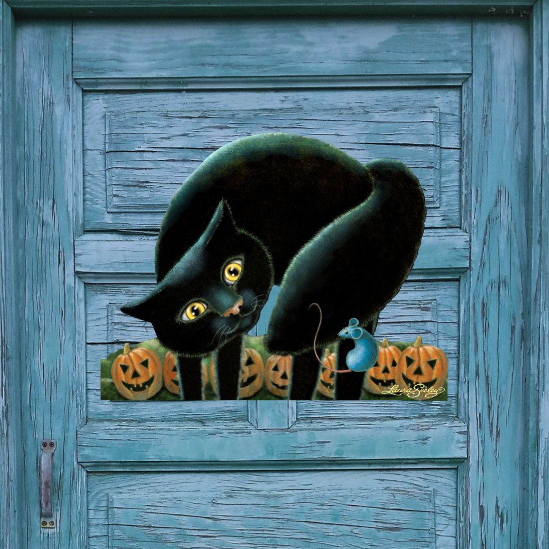 Trick or Treat Halloween Door Decor by Laura Seeley - Thanksgiving Halloween Decor - 8512056H