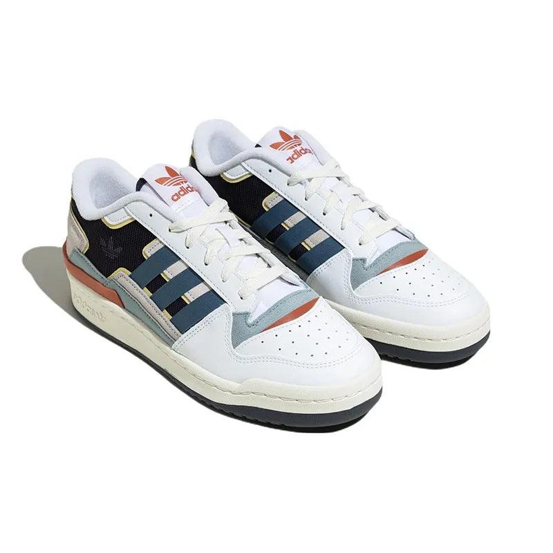 Forum Adidas Originals Exhibit Low 2.0 'White Almost Blue Magic Grey'