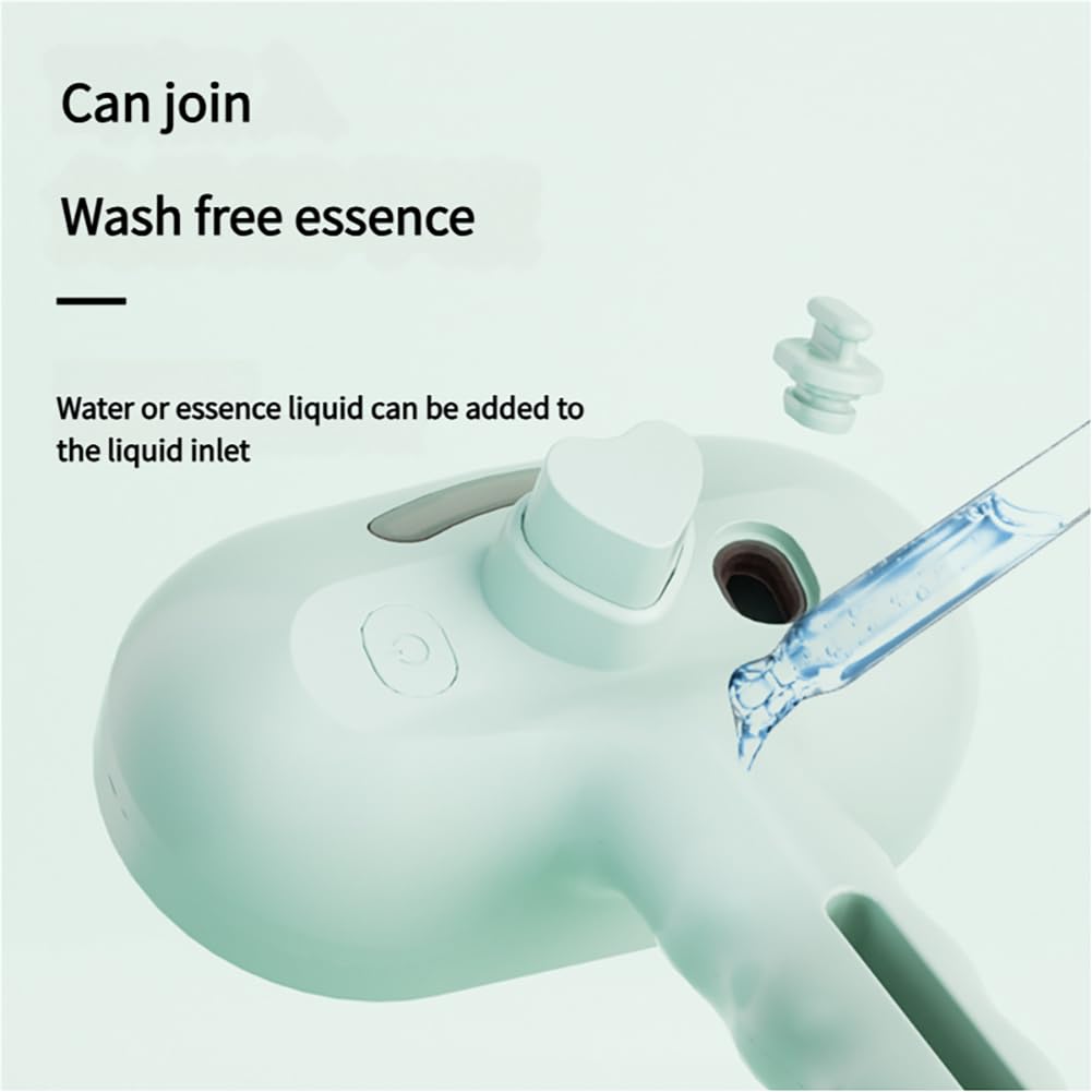 4-in-1 Pet Steam Brush with Self-Cleaning & Anti-Static