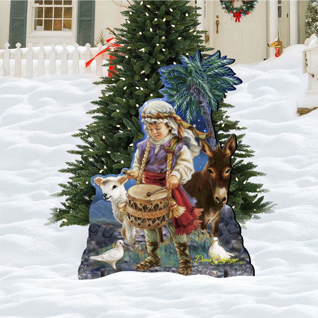 Little Drummer Boy Nativity Outdoor Decor by D. Gelsinger - Nativity Holiday Decor - 8461043F-9720