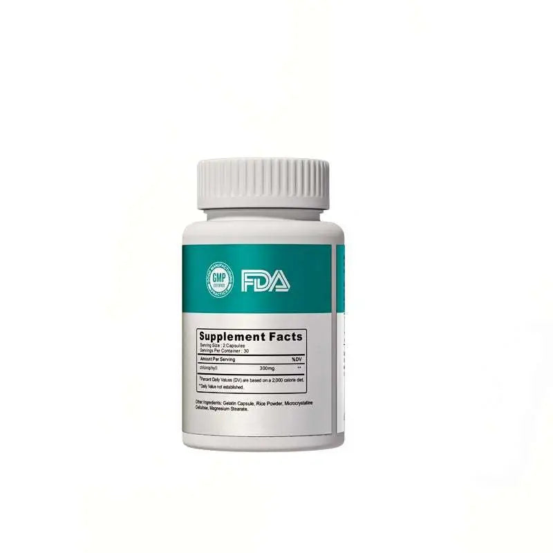 Certified GMP FDA Chlorophyll Capsules