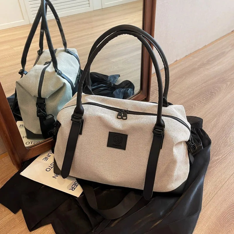 Contrast Travel Bag