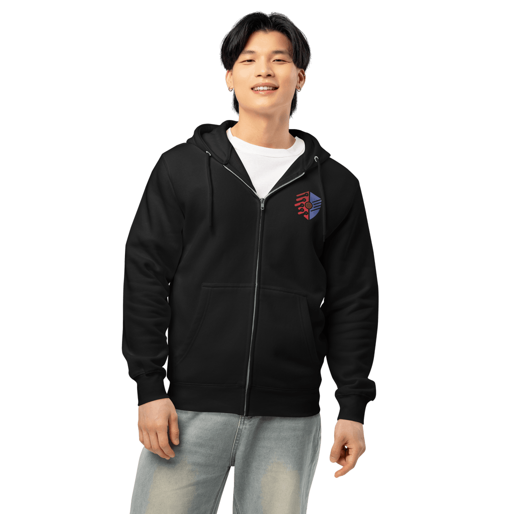 Cyber Shield Identity Premium Zip Hoodie – Cotton Blend