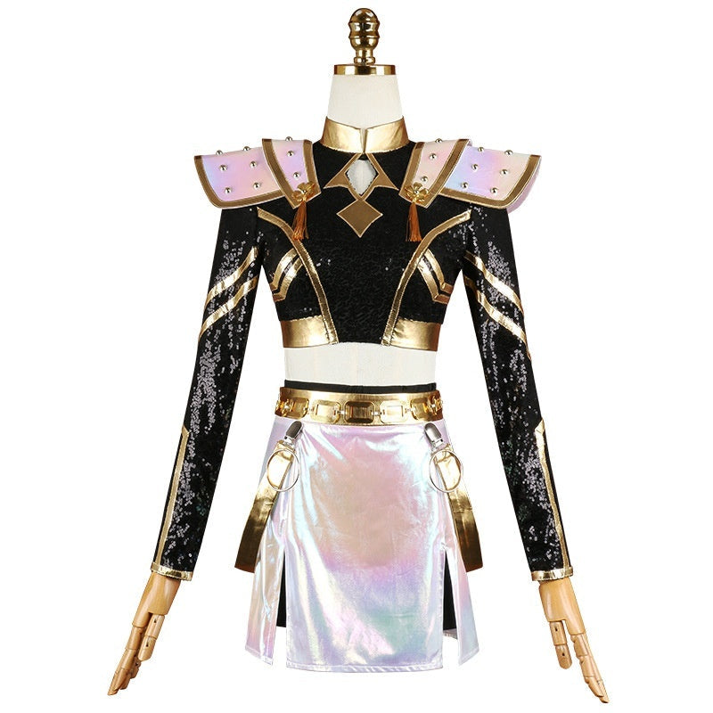 Kpop Witch Hunting Group Zoe Cos Costume