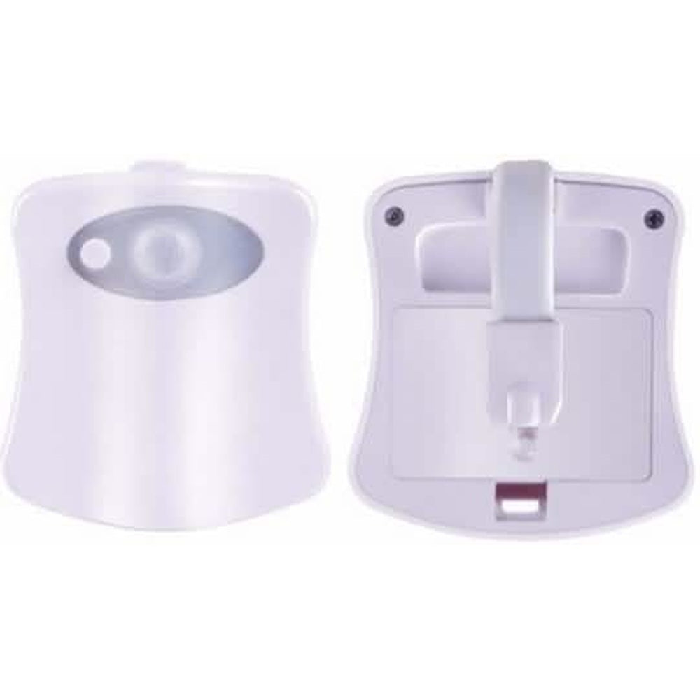8-Color LED Sensor Motion-Activated Bathroom Toilet Light