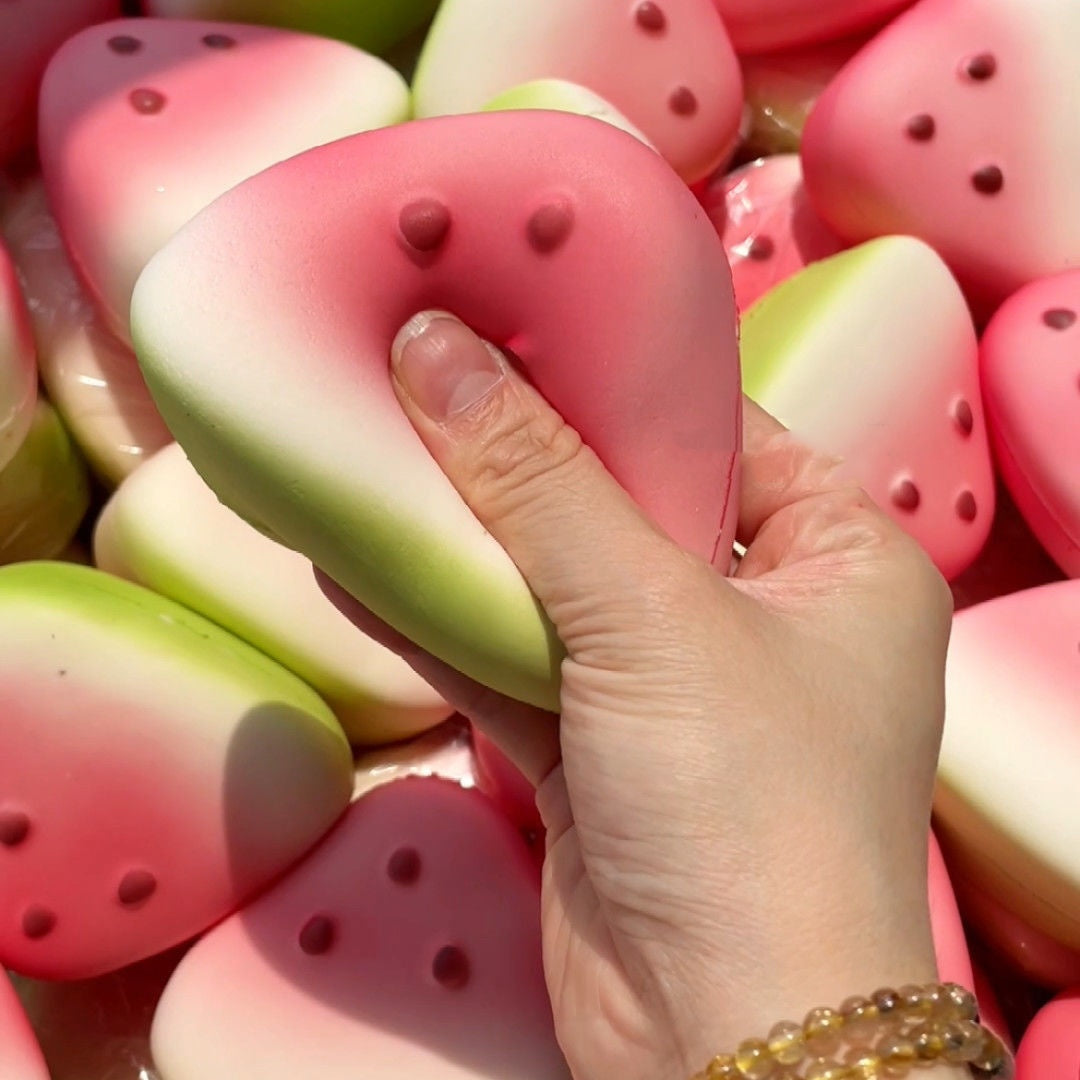 Watermelon & Milk Candy Squishy Squeeze Toy – 5 Styles