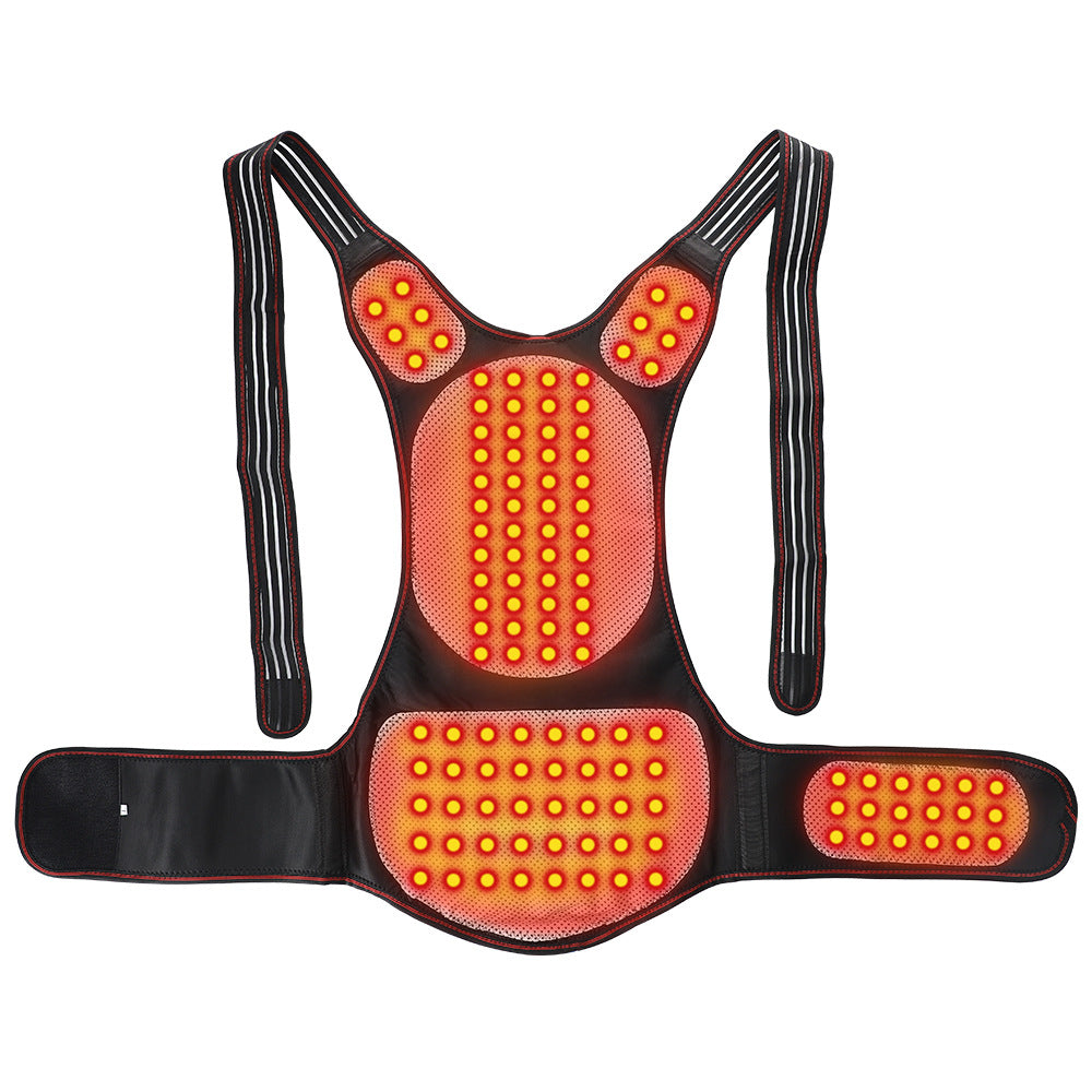 Fever Magnet 7 Support Shoulder Strap Tourmaline Vest Waist Support Belt