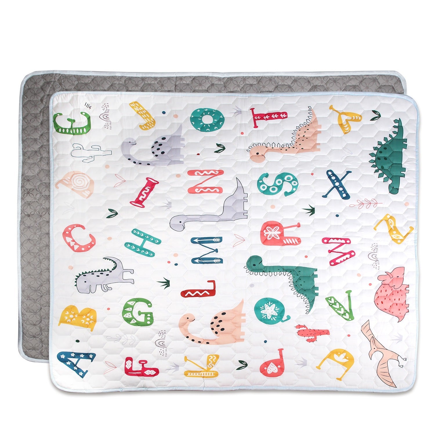 71x59IN Baby Play Mat Non-Slip Baby Crawling Mat Foldable Playpen Mat Machine Washable for Newborns Infants Babies Toddlers