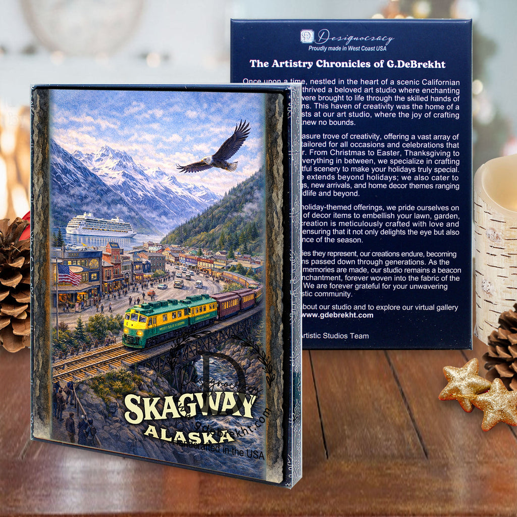 Railway Adventure Greeting Card by G. Debrekht - 97126GC