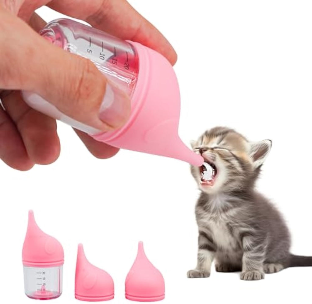 Newborn Pet Nursing Bottle – Kitten & Puppy Feeding Bottle | 20ml & 50ml