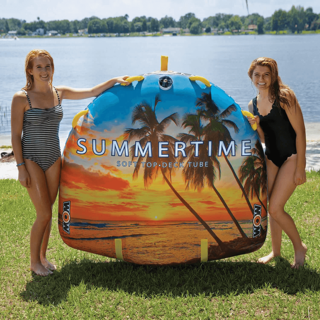 WOW Watersports Summertime 1 to 2 Person Towable with Ultra Soft Top