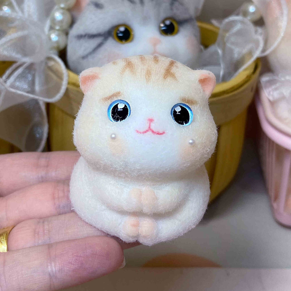 Realistic Simulation Cat Silicone Squeeze Toy – Stress Relief