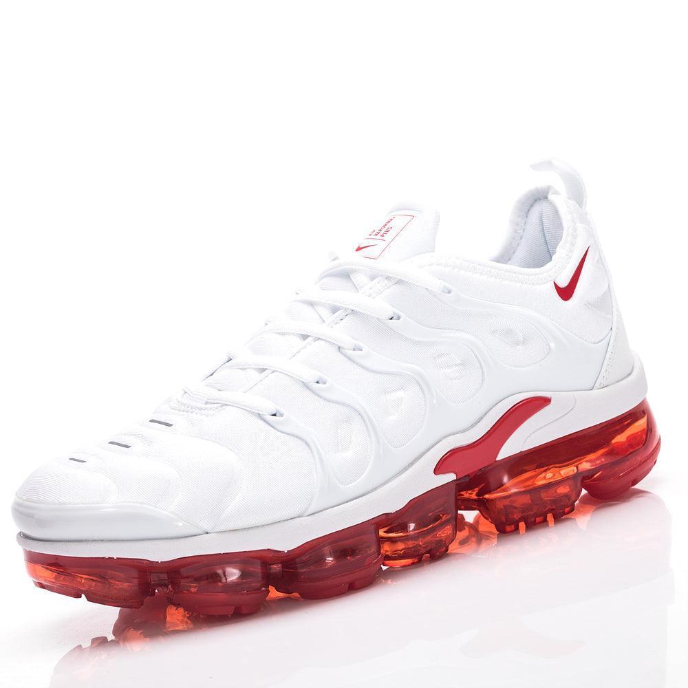 Nike Air VaporMax Plus 'White Red' – Men's Sneakers for All-Day Comfort