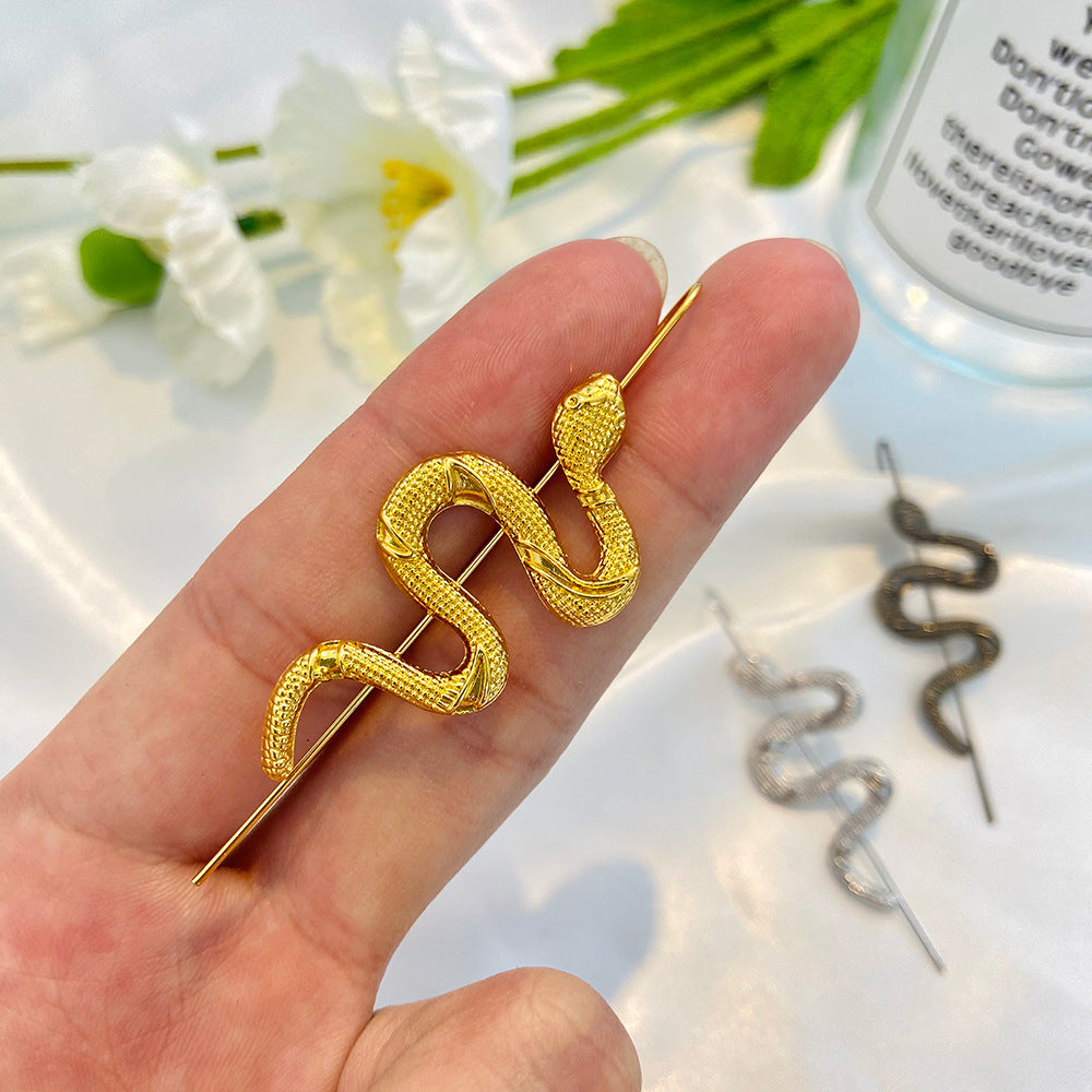 Simulated Snakes Ear Dangles