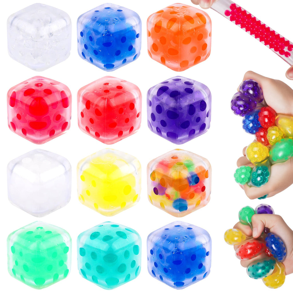 Square Water Bead Squishy Squeeze Toy – Vent Stress Ball