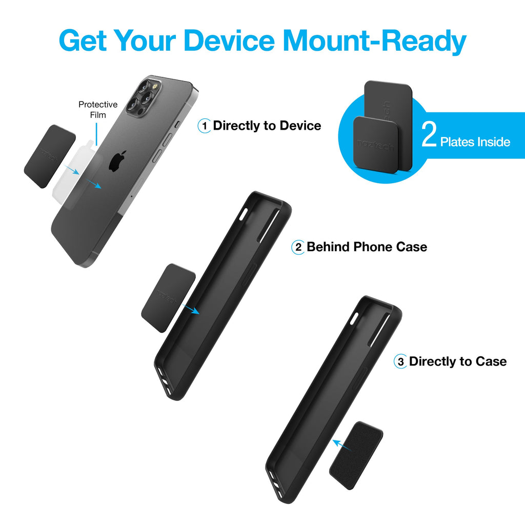 Naztech MagBuddy Elite Windshield Mount with Quick & Easy Installation