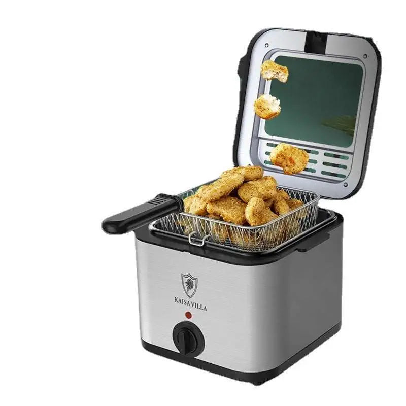Electric Air Fryer with Transparent Lid for French Fries