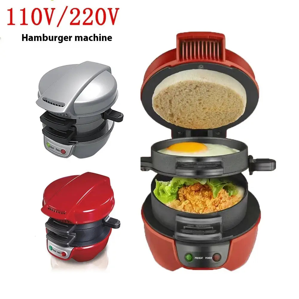 Electric Hamburger Maker and Egg Toaster
