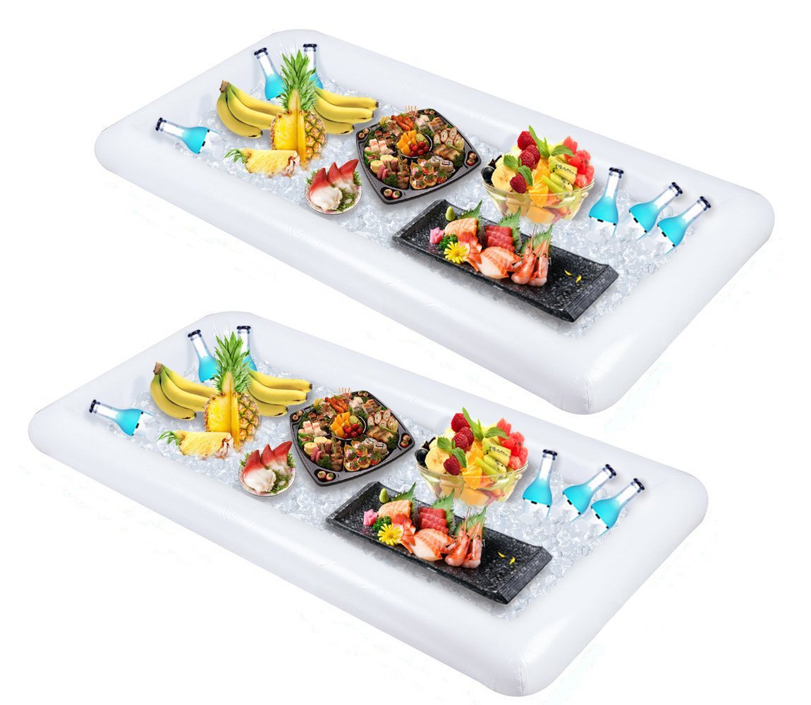 Inflatable Floating Pool Bar Table – Drink & Food Tray for Pool Parties