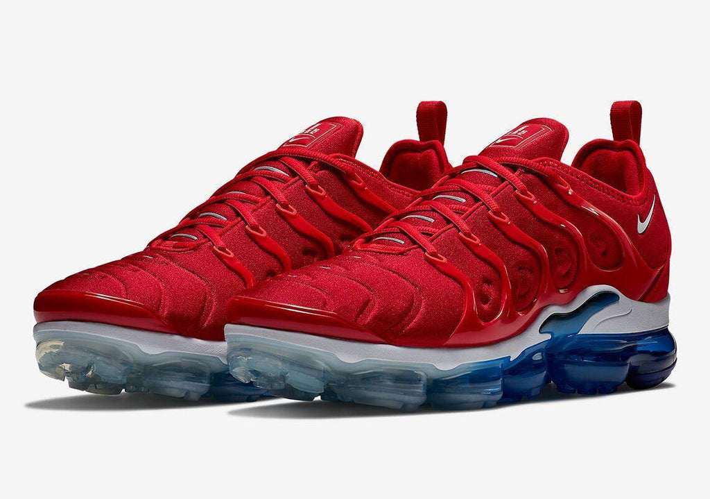 Nike Air VaporMax Plus 'USA' - Red/White/Blue Sneakers