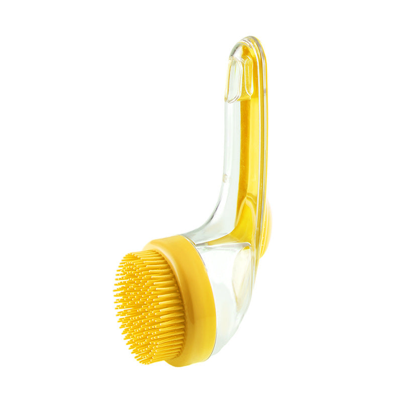 Long-Handle Pet Bath & Shampoo Brush – Dog & Cat Grooming Brush