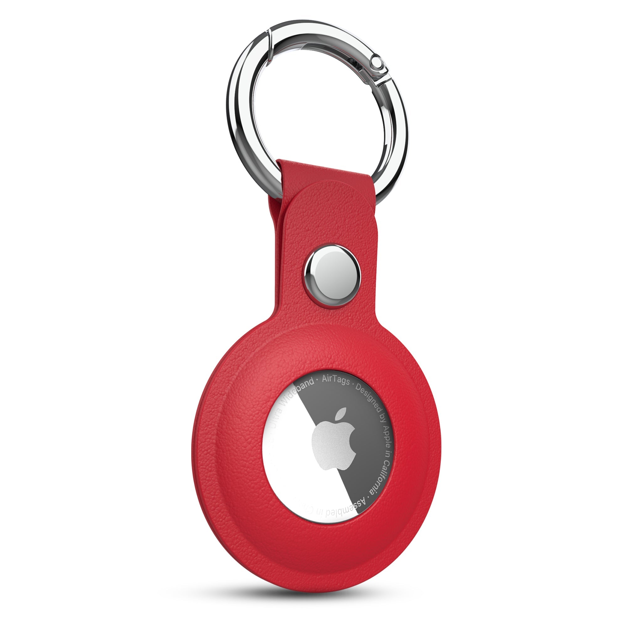 HyperGear AirCover Vegan Leather Keyring for AirTags