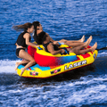 WOW Watersports Laser 3-Person Towable for Sitting and Kneeling Riding Positions