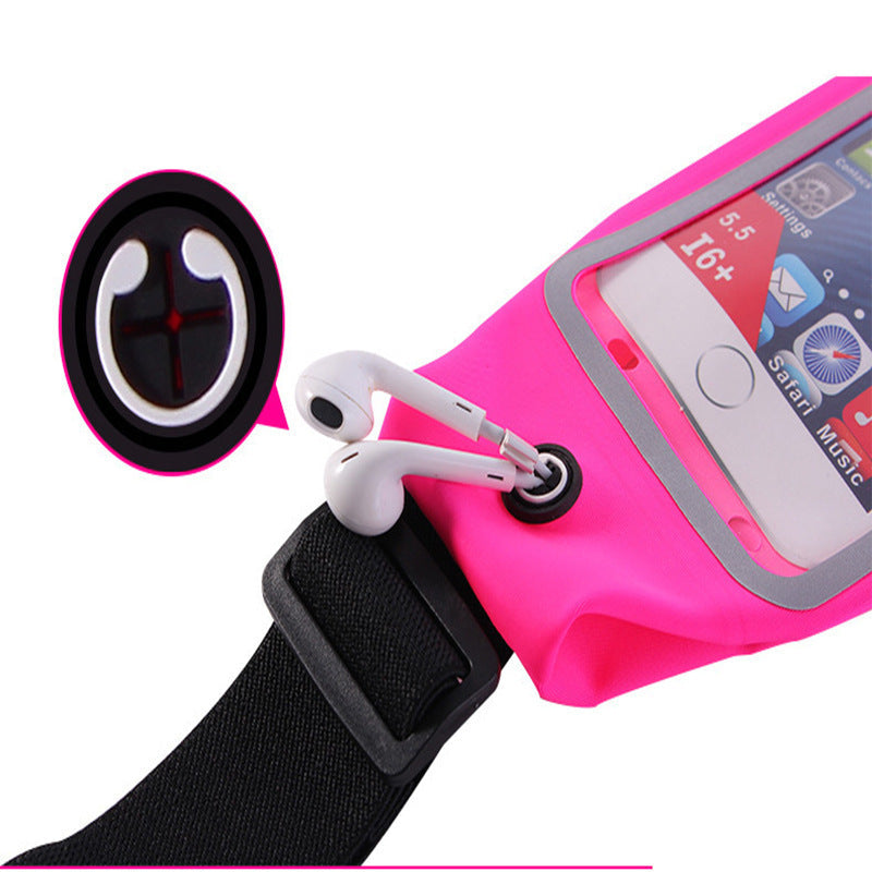 Clear Touch Screen Waist Bag