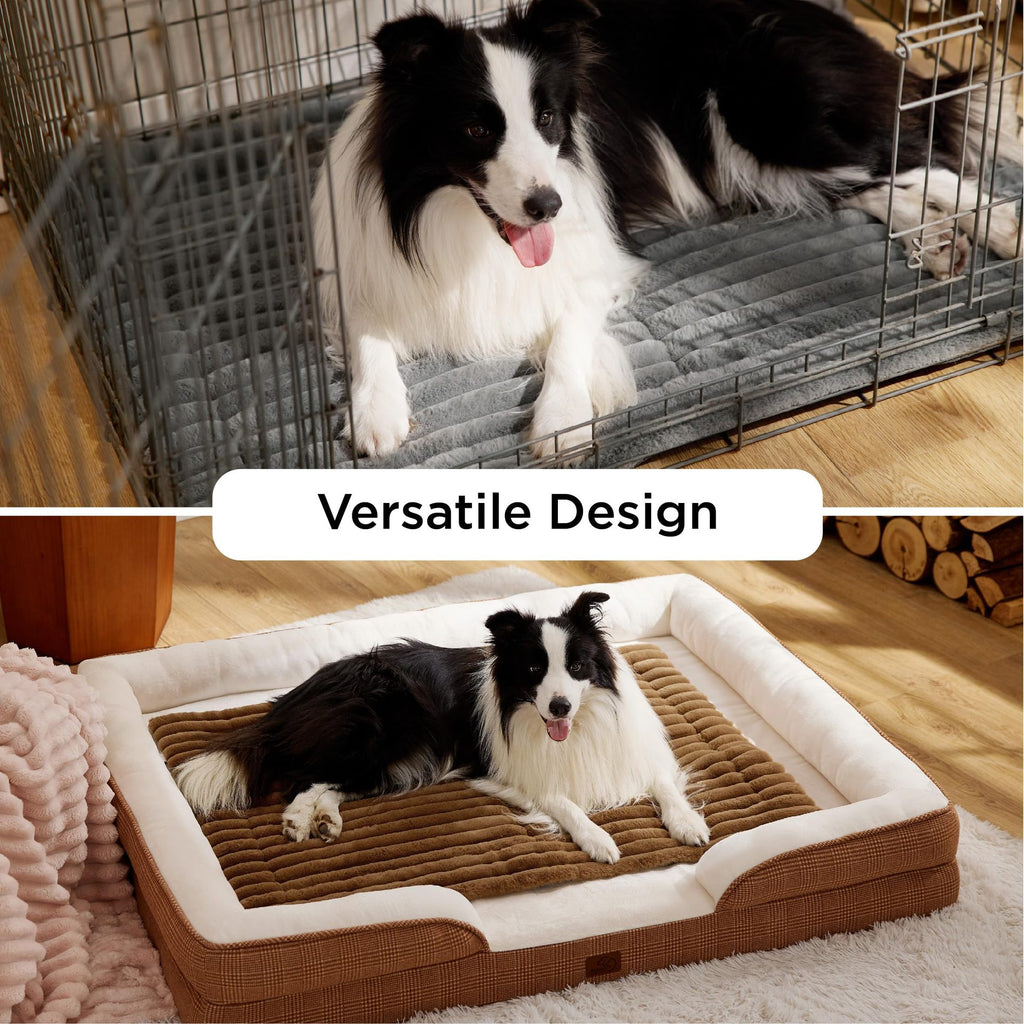 Faux Rabbit Fur Pet Mat — 3 Colors, 4 Sizes