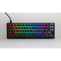 Ducky one 3 classic sf rgb mechanical keyboard (black, us layout (qwerty), cherry mx brown, 65%, rgb leds, double-shot pbt, hot-swappable, quack mechanics)