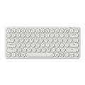 Keychron B3 Pro-K8 keyboard (white, US layout (QWERTY), scissor switches, 75%, ABS keycaps, 2.4 GHz | Bluetooth | USB)