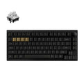 Keychron black myth wukong wireless mechanical keyboard standard edition (black, us layout (qwerty), ttc bluish white, 75%, rgb leds, non-shine-through pbt, hot swap, usb-c | 2.4 ghz | bluetooth 5.1)