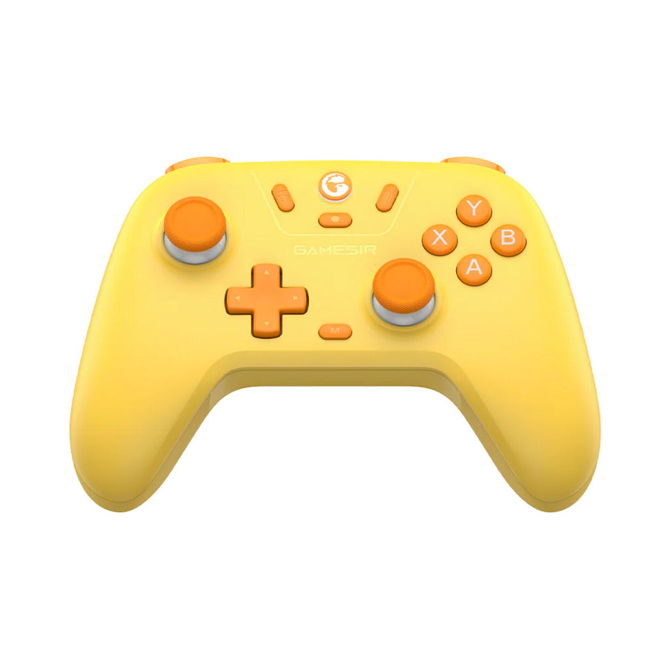 Gamesir Nova Lite Multiplatform Controller (Yellow, PC, Steam, Android, iOS, Switch, Bluetooth 2.4 GHz USB)