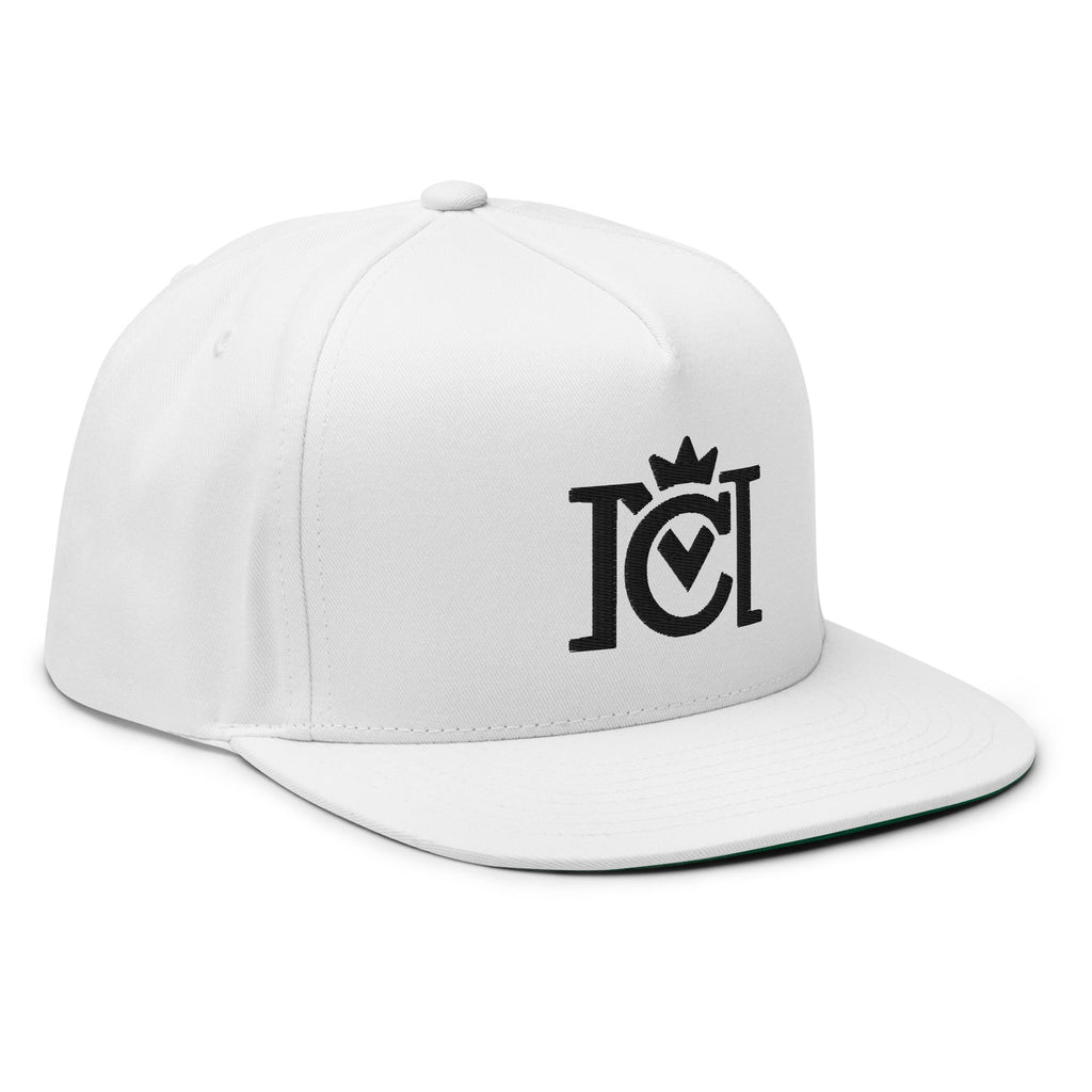 Crown Moto 3D Embroidered Blackout Logo Cap