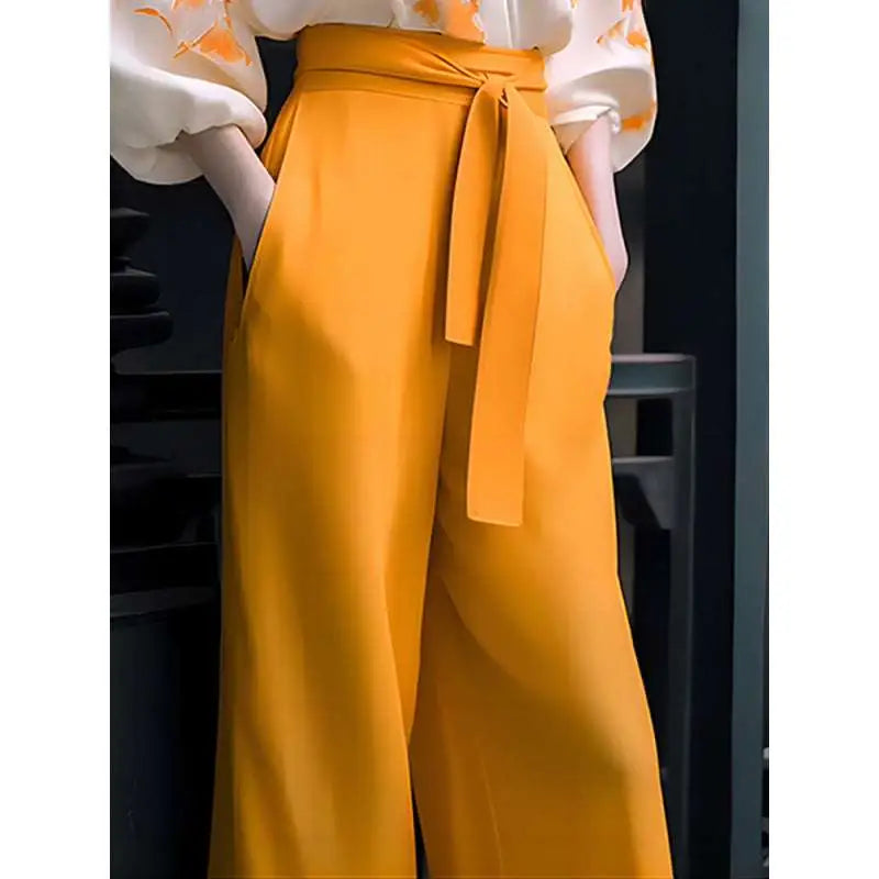 Floral Silk Slimming Wear Flab Hiding Shirt Set