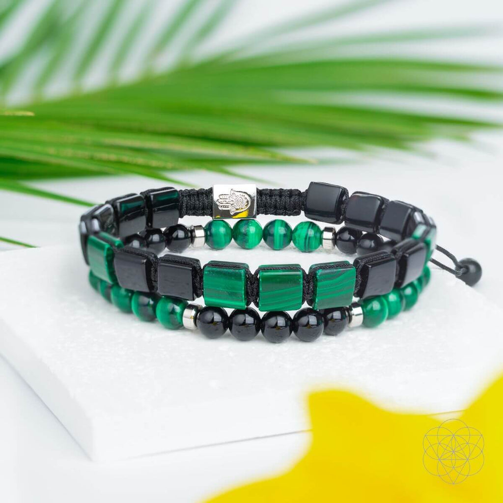 Fortress of Heart & Mind: Bracelet Set for Mental Healing