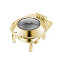 Gold Stainless Steel Hotel Restaurant Bufei Buffet Stove
