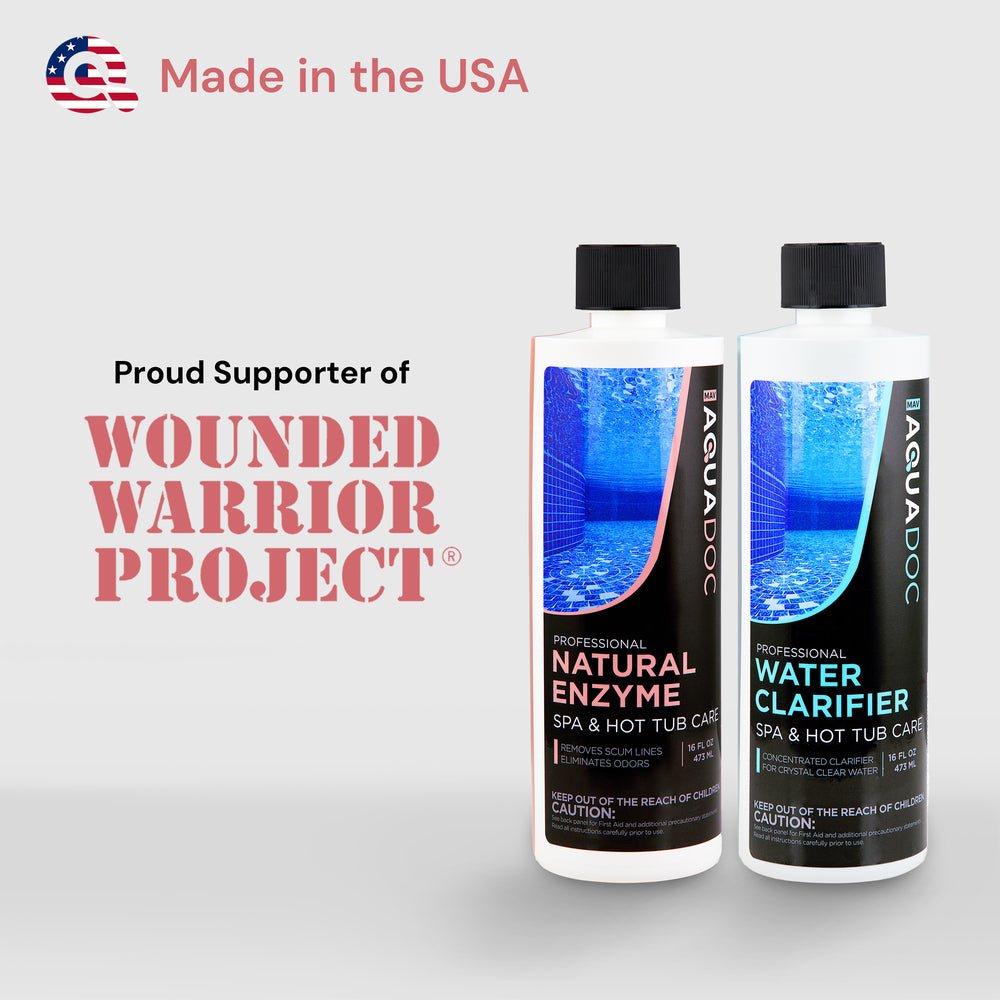 Spa Water Clarifier & Natural Enzyme Bundle