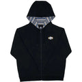 HOOey Black "Diamond" - Men's Zip-Up Sweatshirts (Closeout)