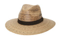 Bullhide Hideaway - Mexican Palm Straw Outback Fedora Hat