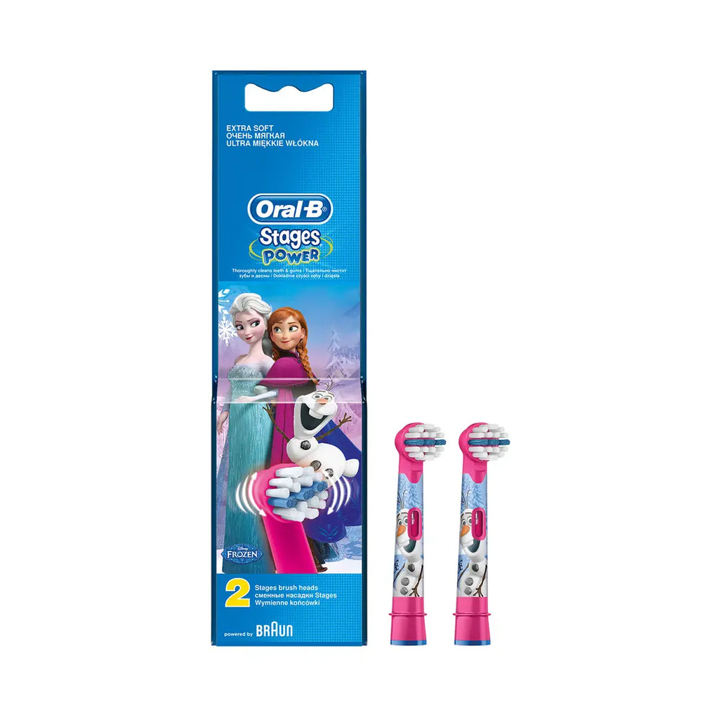 Oral-B Kids Frozen Replacement Brush Heads 2 Count